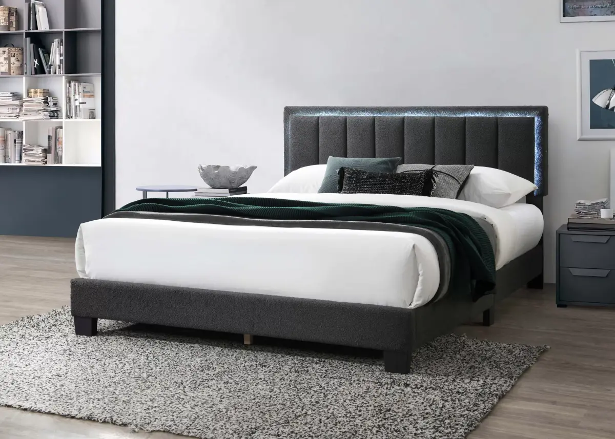 Full Bed, Charcoal