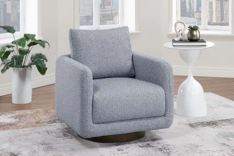Swivel Chair, Gray