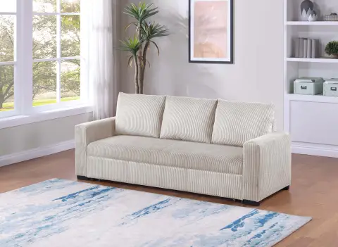 Convertible Sofa, Ivory